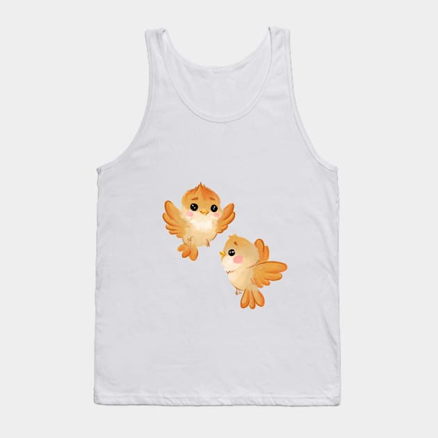 Two cute birds Tank Top by pimkie